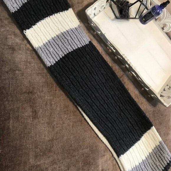 MICHAEL by Michael Kors Infinity Scarf - gray, charcoal, cream - Picture 4 of 5